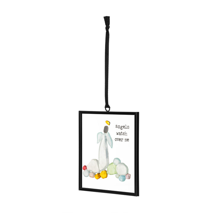 Angels Watch Over Me Suncatcher - 3x3in