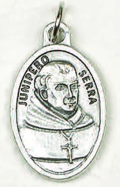 1" Junipero Serra Pray for Us Medal