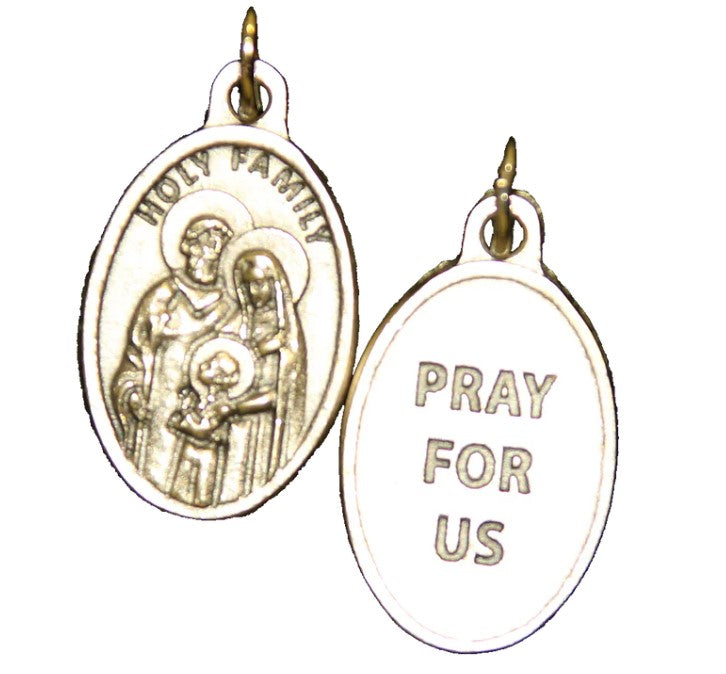 .75" Holy Family Pray for Us Medal