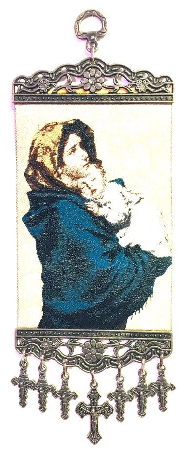 10.5" Madonna of the Street Religious Icon