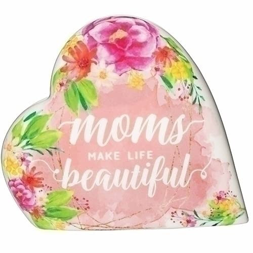 3.5" Musical Heart - Moms Make Life Beautiful