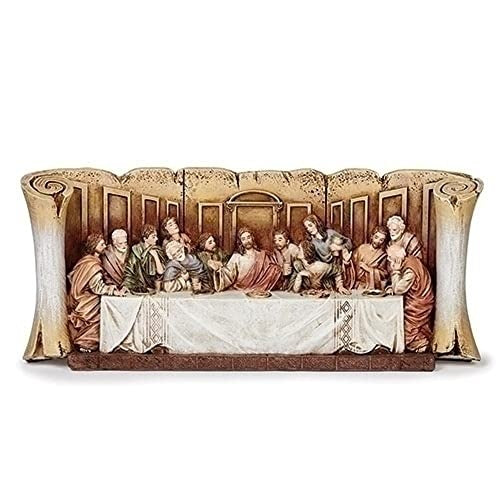 Last Supper Scroll Tabletop Figurine