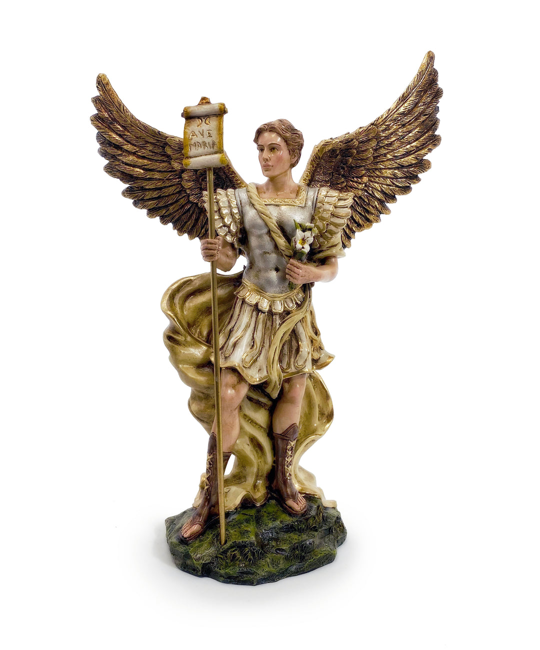 12" St. Gabriel Archangel Marfilita Statue