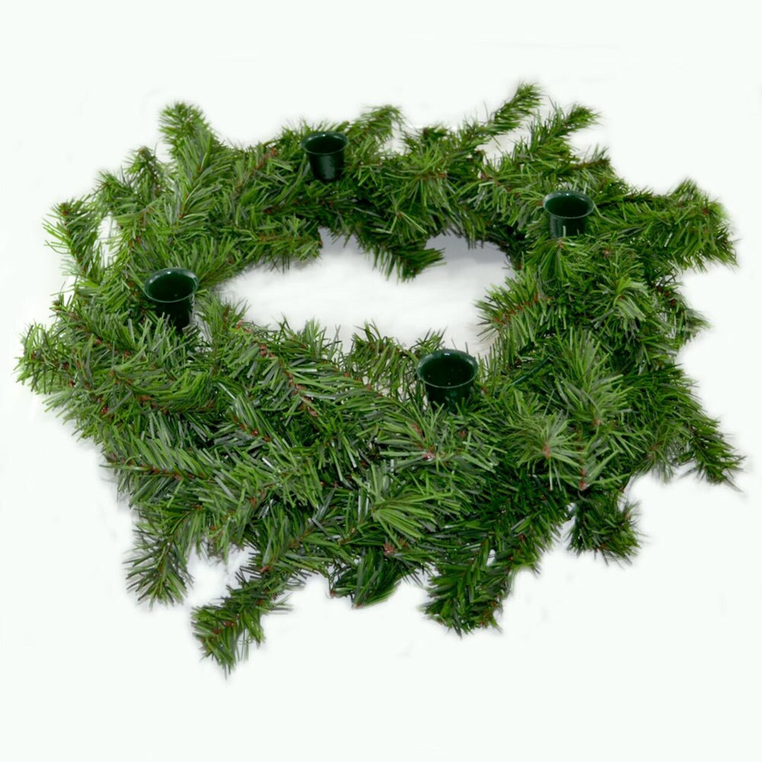 12" Evergreen Advent Wreath