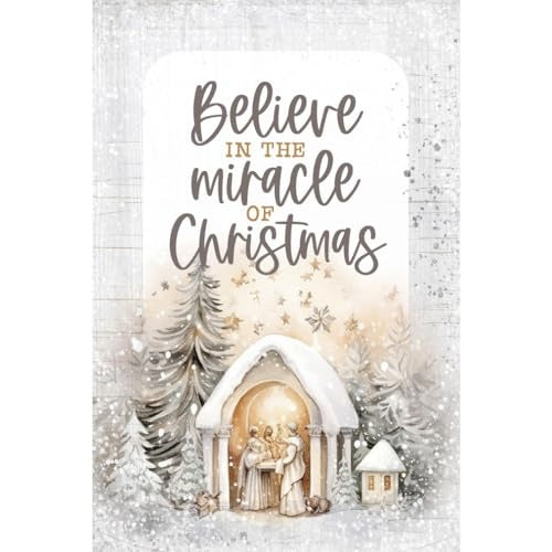 Believe in the Miracle of Christmas Plaque