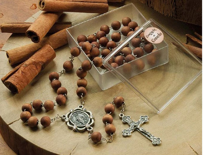 8mm Cinnamon Scented Rosary