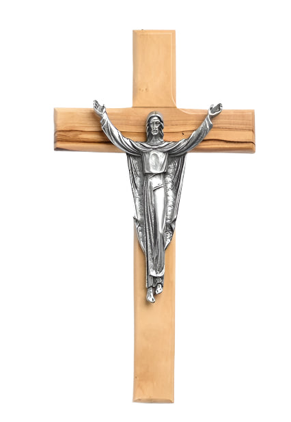 6.25" Pewter Corpus Risen Christ
