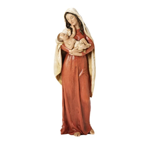 10" Mary and Baby Jesus Statue