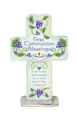 First Communion Blessings Standing Cross