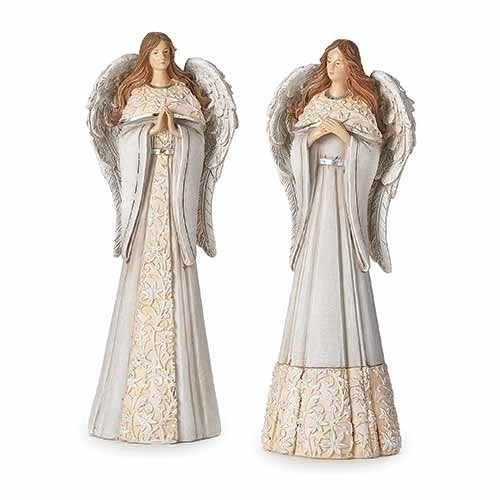 10" Ivory Angel Statue