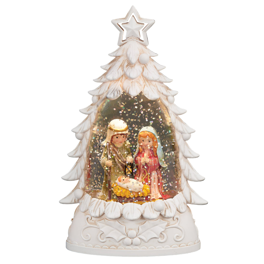 6" Lighted Holy Family Christmas Tree – Shimmering Merry Lites