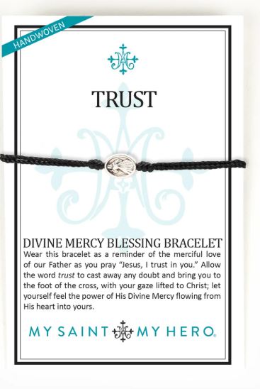 Trust Divine Mercy Blessing Bracelet