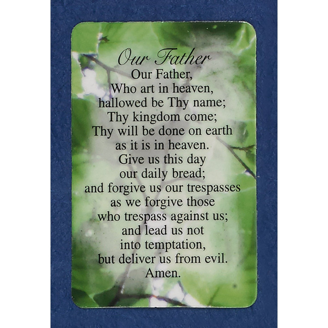 Our Father Prayer Card