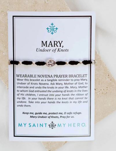 Mary Undoer of Knots Bracelet