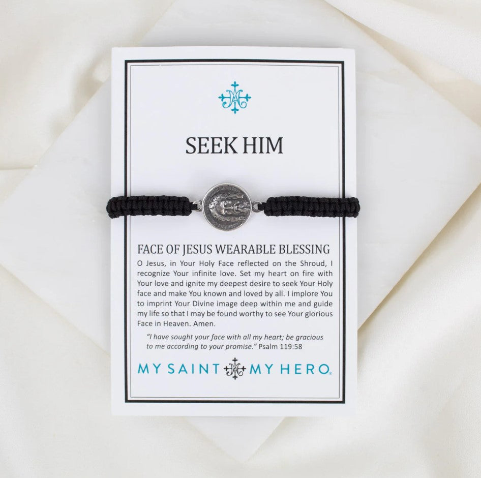 Seek Him Silver Bracelet