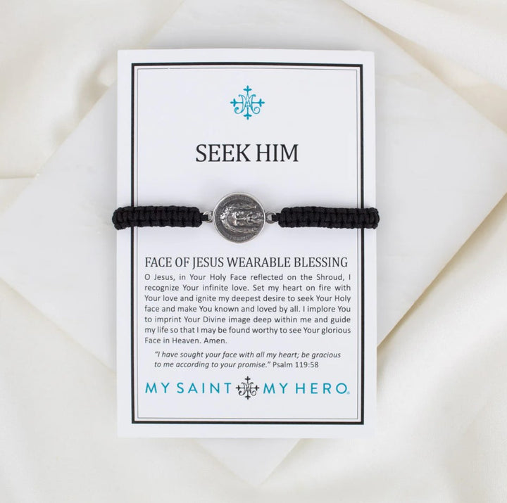 Seek Him Silver Bracelet