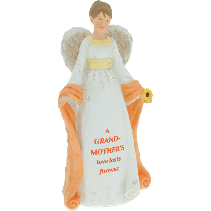 6" Heart of AngelStar® Relationship Angel Statue - Grandmother