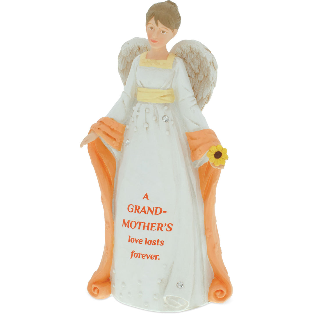 6" Heart of AngelStar® Relationship Angel Statue - Grandmother
