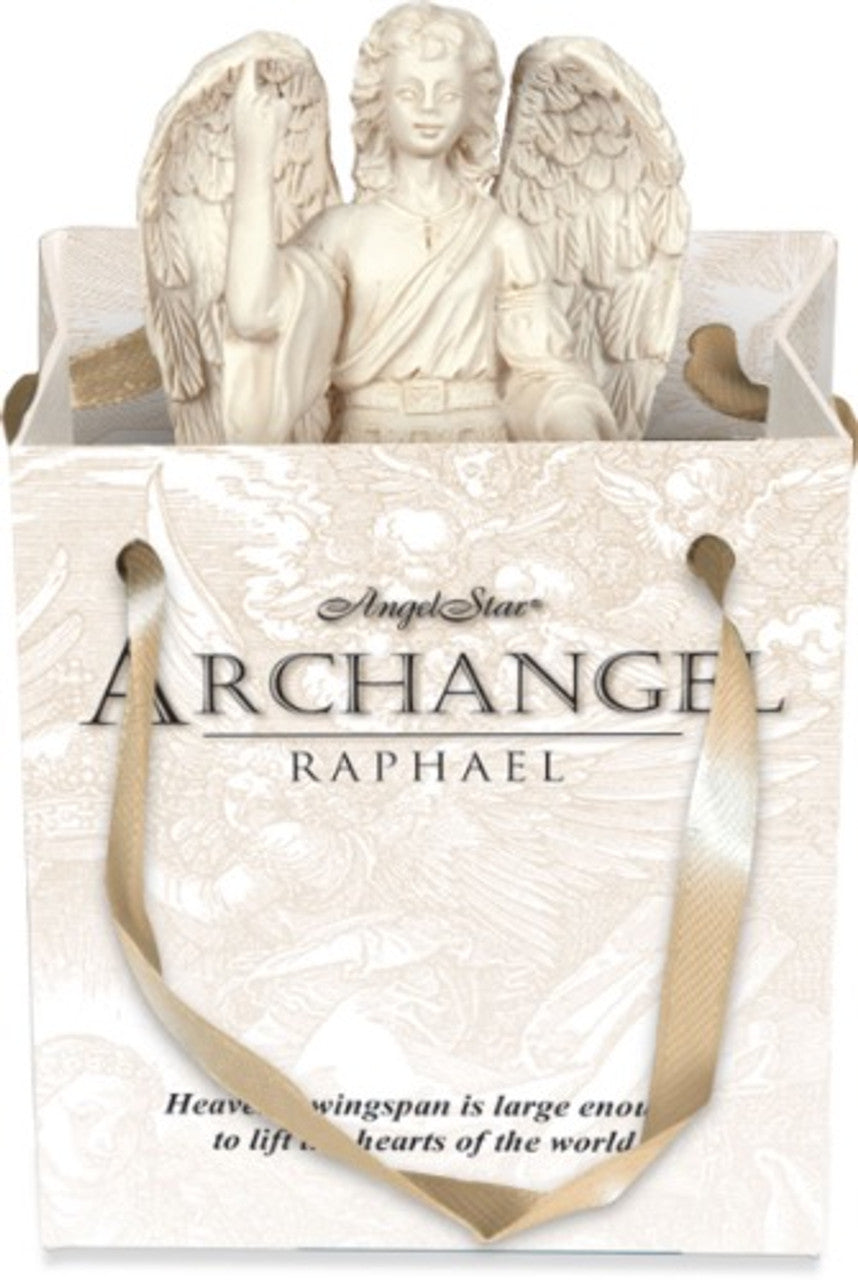 3.25" Archangel Raphael To Go Statue