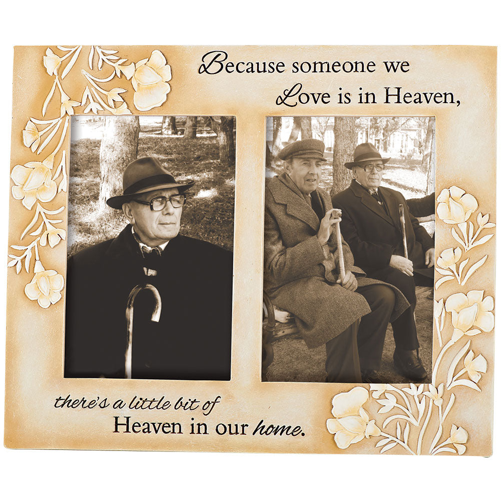 Someone We Love is in Heaven Double Picture Frame