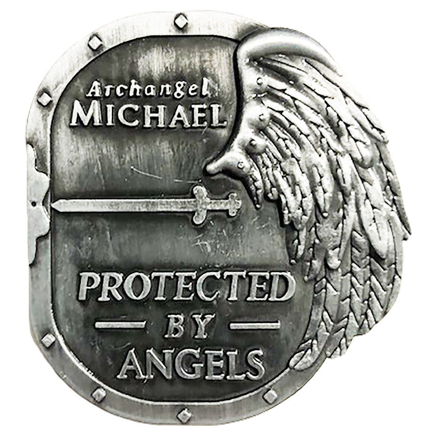 2.5" Archangel Michael Wing Visor Clip