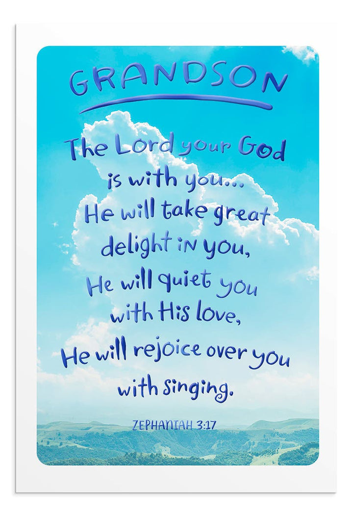 Grandson - Confirmation Greeting Card