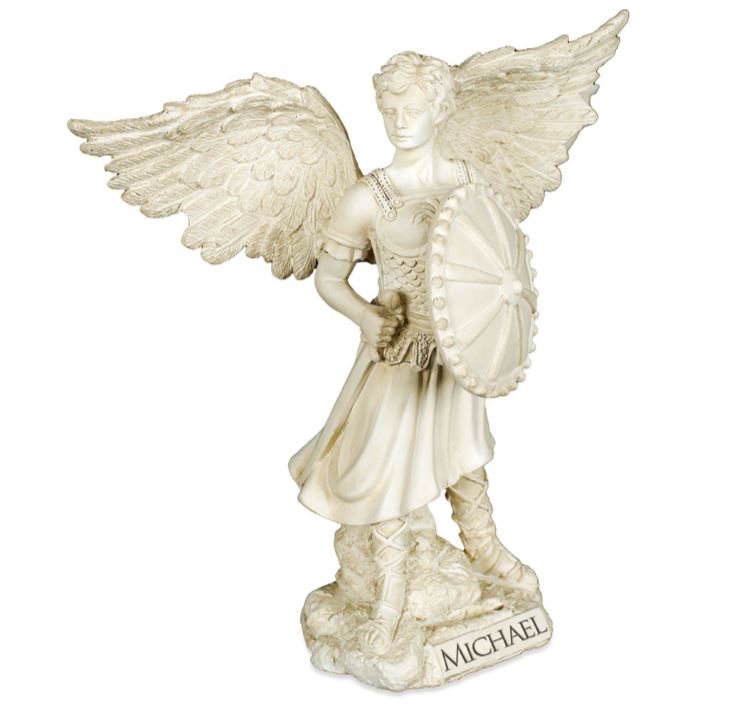 7" St. Michael Archangel Statue