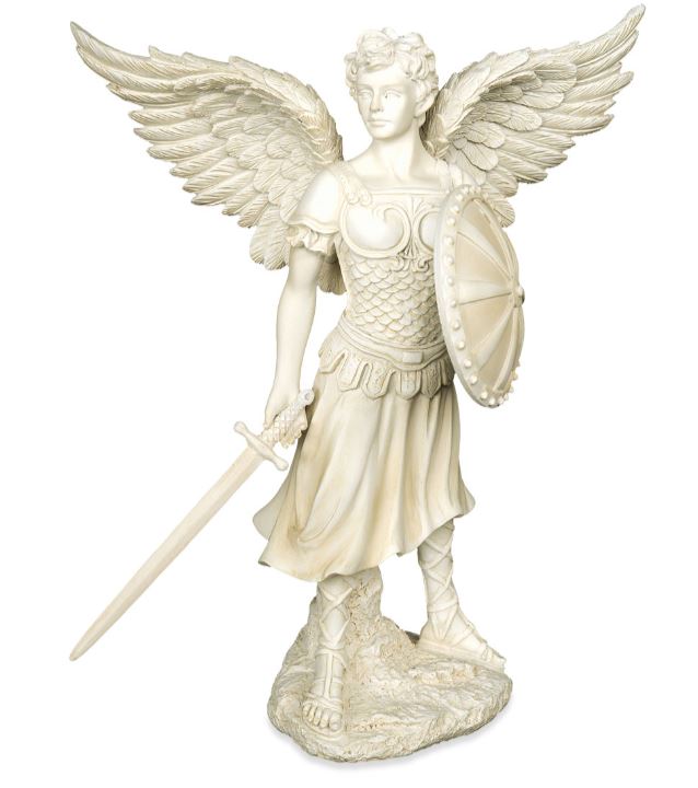 9" Archangel Michael Statue