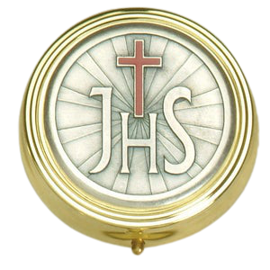 Gold/Silver Toned JHS Pyx - Small