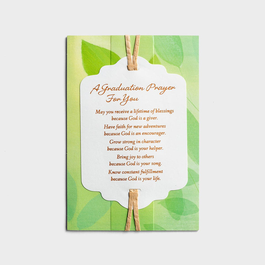 A Graduation Prayer for You Greeting Card