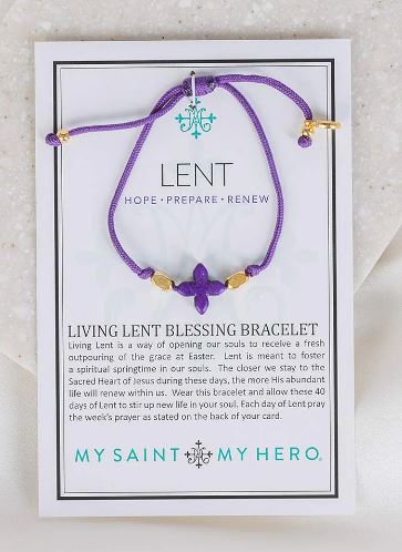 Living Lent Blessing Bracelet