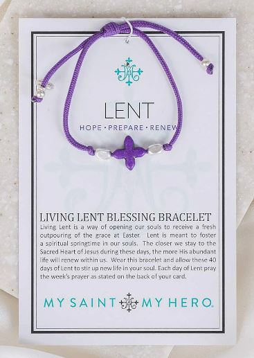 Living Lent Blessing Bracelet