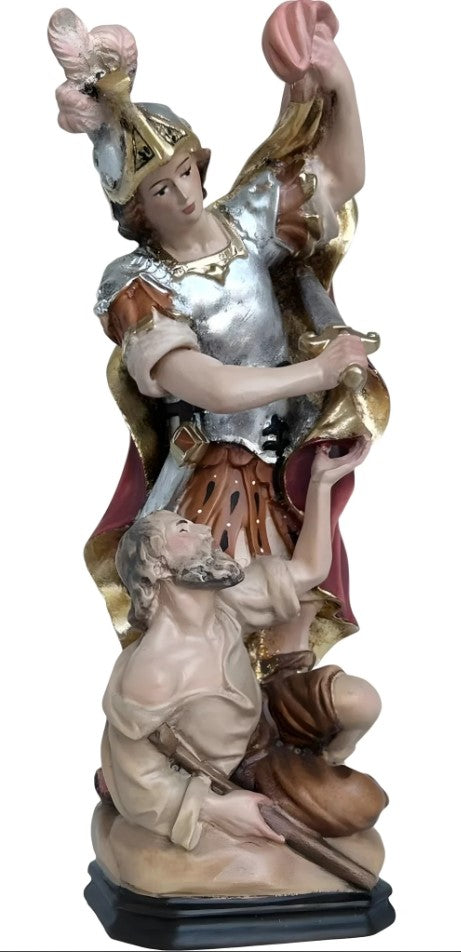 8.5" Maple Wood St. Martin Statue