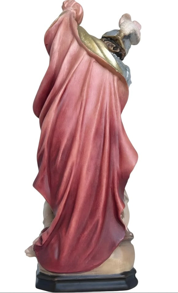 8.5" Maple Wood St. Martin Statue