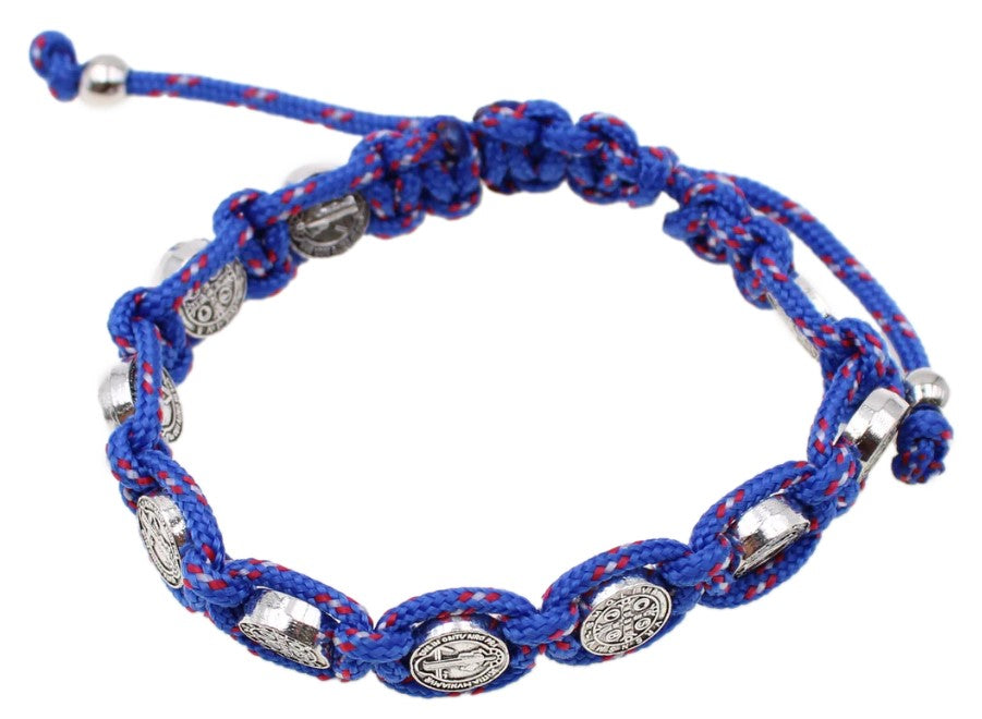 St. Benedict Adjustable Cord Bracelet