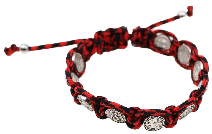 St. Benedict Adjustable Cord Bracelet