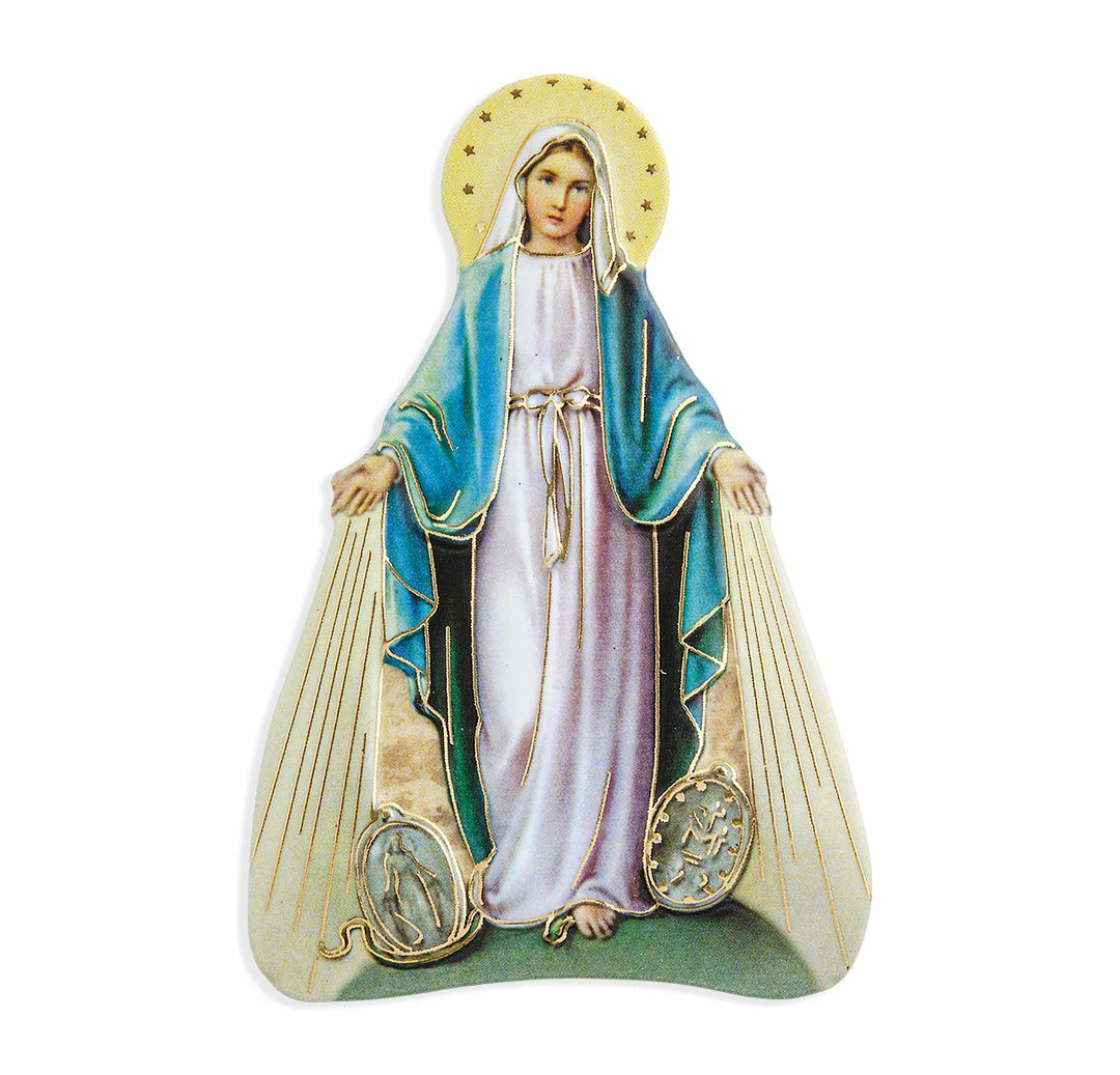 3" Magnetic Resin Statuette of the Miraculous Medal