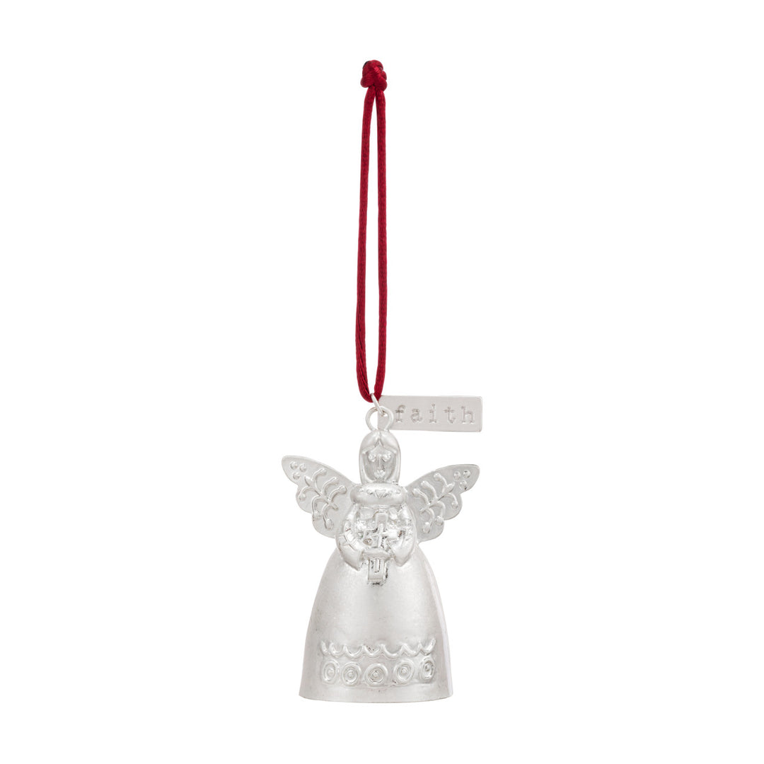 5.5" Mini Bell Angel Ornament