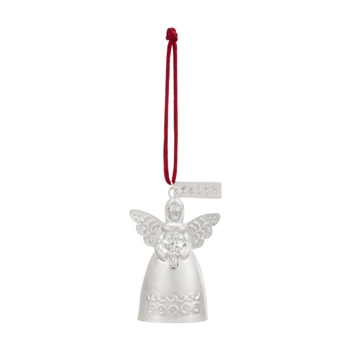 5.5" Mini Bell Angel Ornament