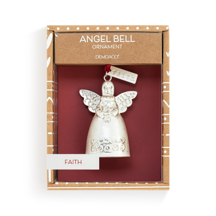 5.5" Mini Bell Angel Ornament