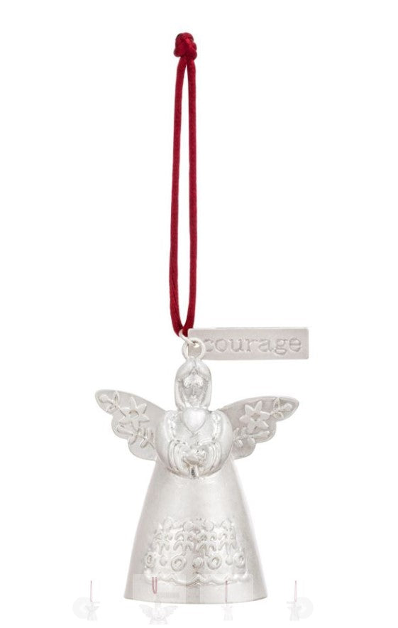 5.5" Mini Bell Angel Ornament