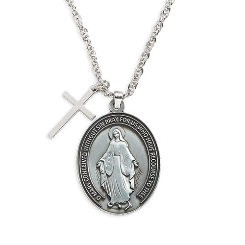 Miraculous Medal Car Charm