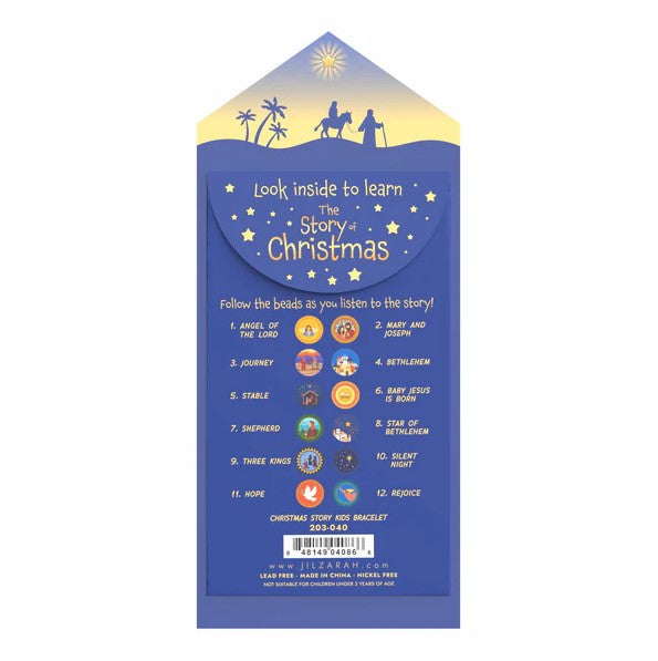 Christmas Story Clay Bracelet