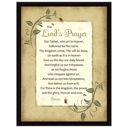 The Lord's Prayer Plaque