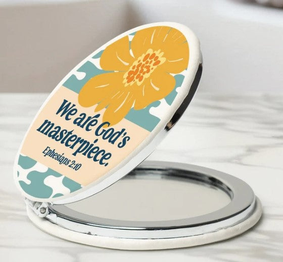 We are God’s Masterpiece Compact Mirror
