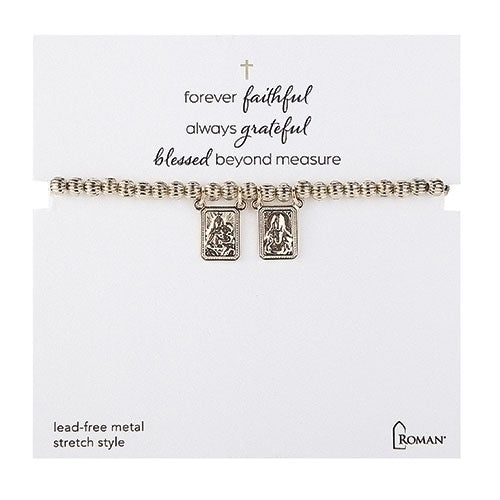 Gold Scapular Bracelet