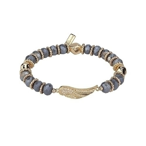 Guardian Angel Bracelet - Grey