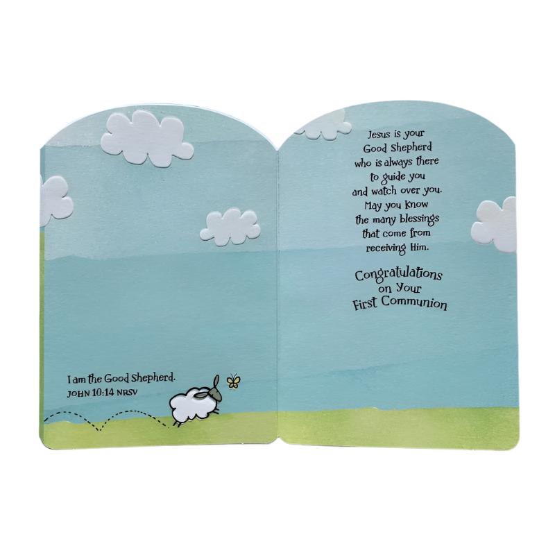 For a Special Young Man - First Communion Card