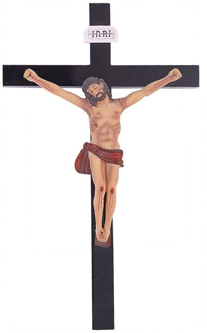14" Resin Wall Crucifix