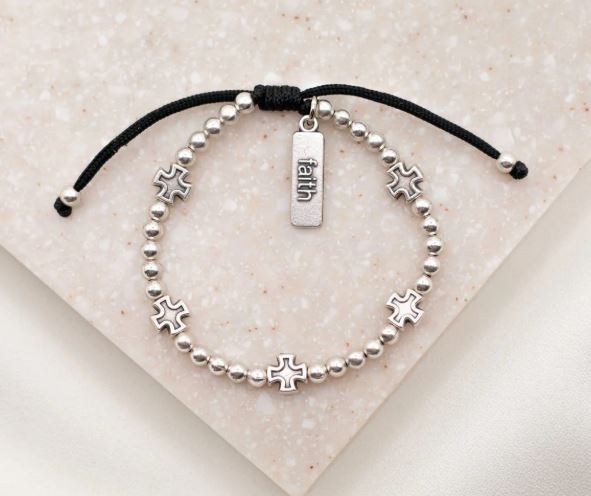 Faith Over Everything Alzheimer's Awareness Bracelet